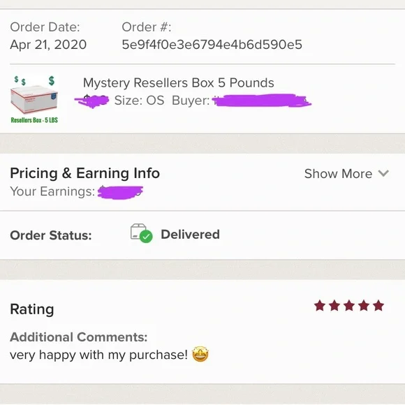 Mystery Resellers Box 5 Pieces - Picture 3 of 3